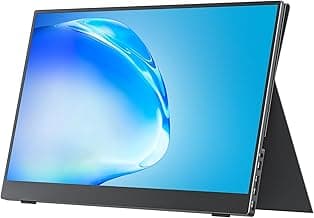 cocopar Portable Monitor 15.6 Inch 1080P FHD 60Hz 85% sRGB Travel Monitor wit...